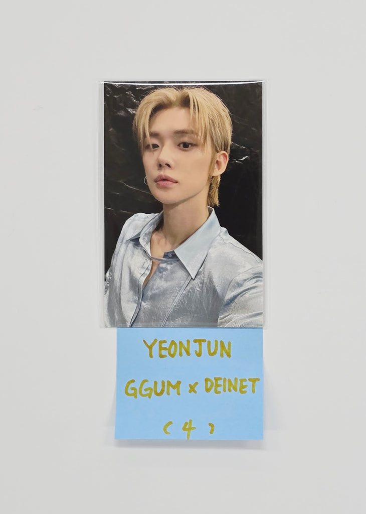 YEONJUN (of TXT) - GGUM x DEINET Event Photocard [25.9.30