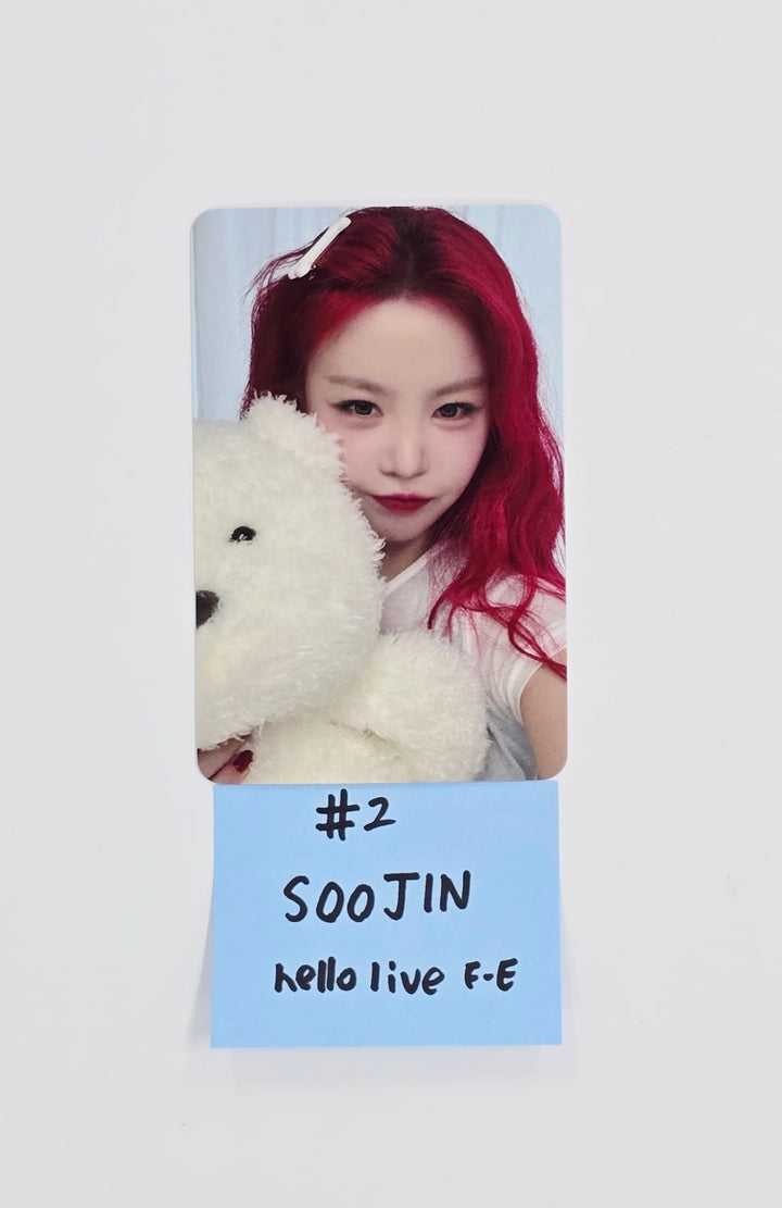 SOOJIN "BADITUDE" - Hello Live Fansign Event Photocard [25.9.30]