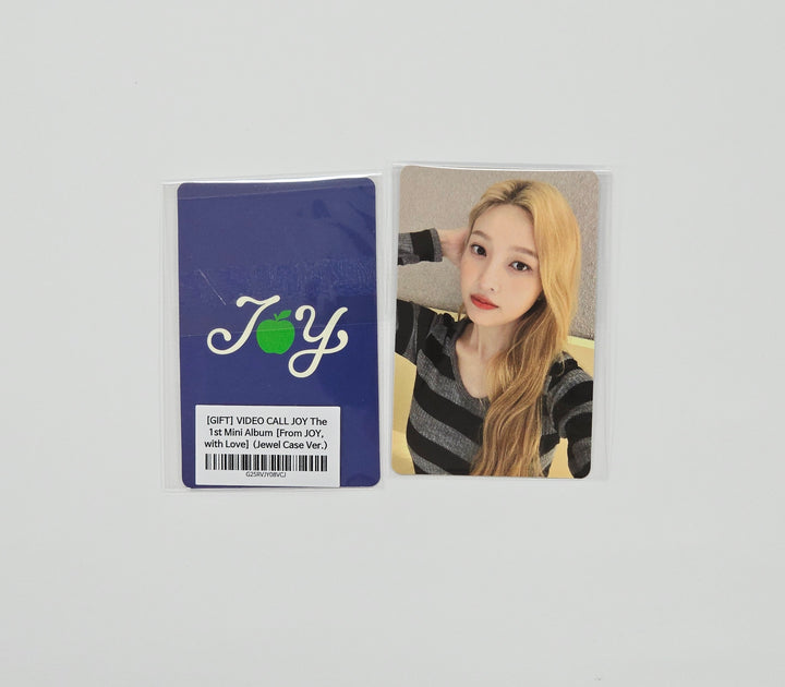 JOY (of Red Velvet) "From JOY, with Love" - SM Town Fansign Event Photocard (Jewel Case Ver) [25.9.30]