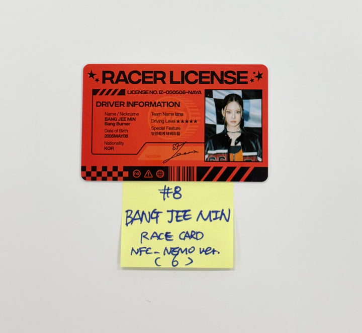 IZNA "Not Just Pretty" - Official Photocard, Race card (NFC_Nemo Ver.)[25.10.01]