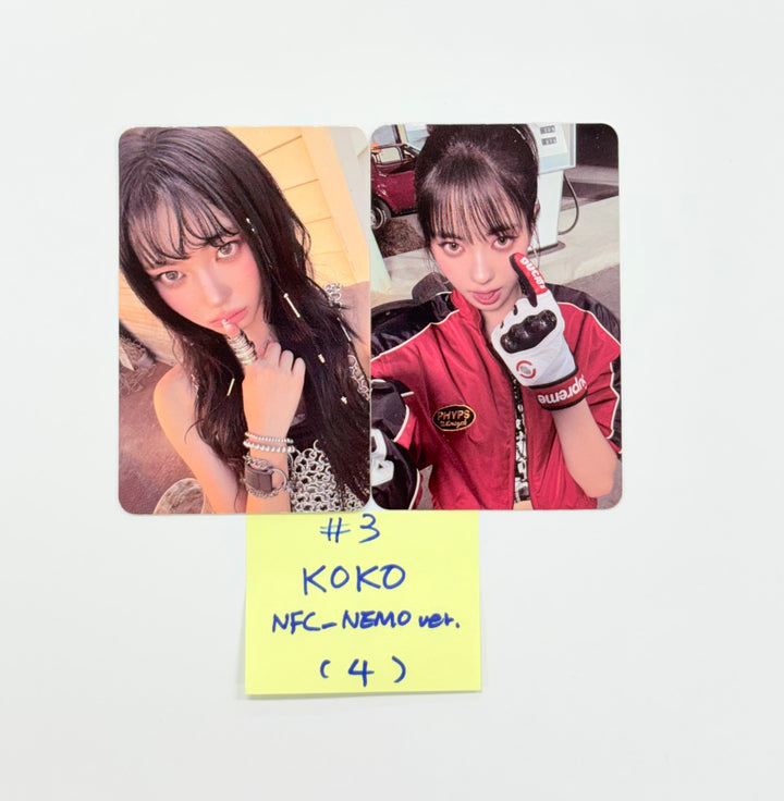 IZNA "Not Just Pretty" - Official Photocard, Race card (NFC_Nemo Ver.)[25.10.01]