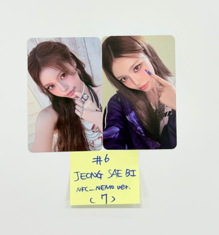 IZNA "Not Just Pretty" - Official Photocard, Race card (NFC_Nemo Ver.)[25.10.01]