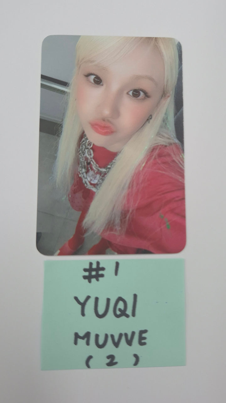 YUQI (of I-dle) "Motivation" - Muvve  Pre-Order Benefit Photocard [25.10.01]