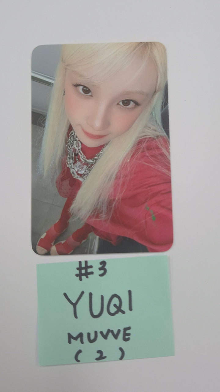 YUQI (of I-dle) "Motivation" - Muvve  Pre-Order Benefit Photocard [25.10.01]