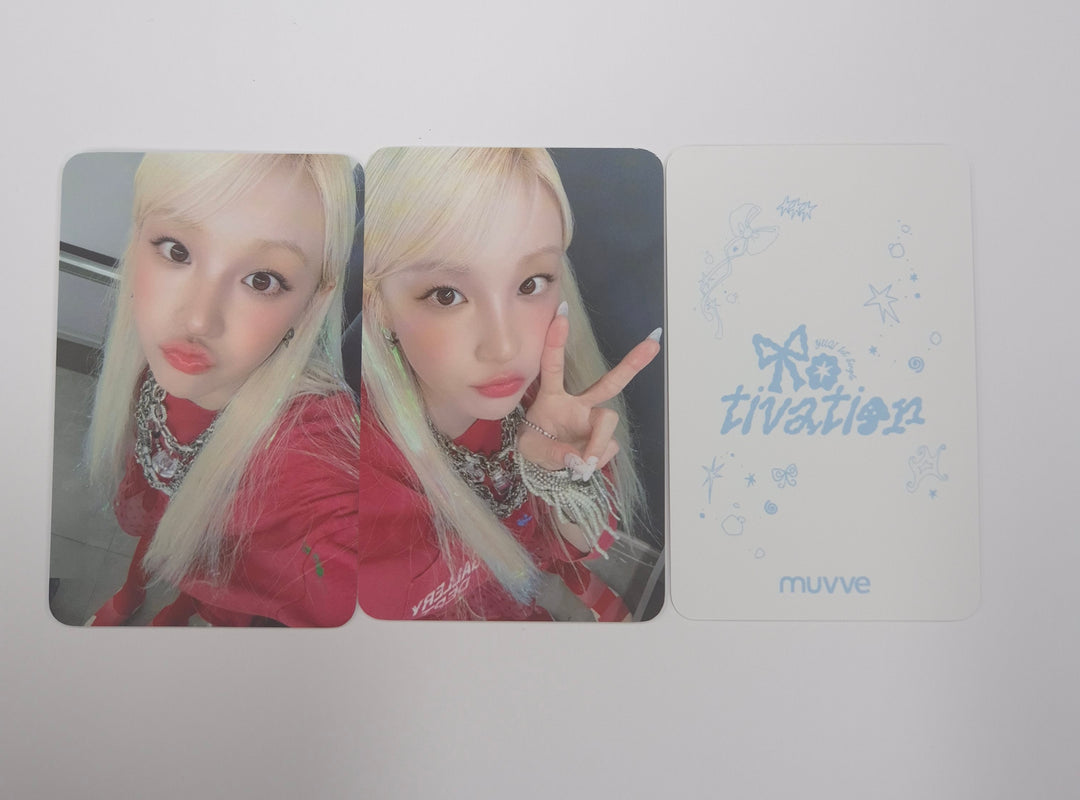 YUQI (of I-dle) "Motivation" - Muvve  Pre-Order Benefit Photocard [25.10.01]