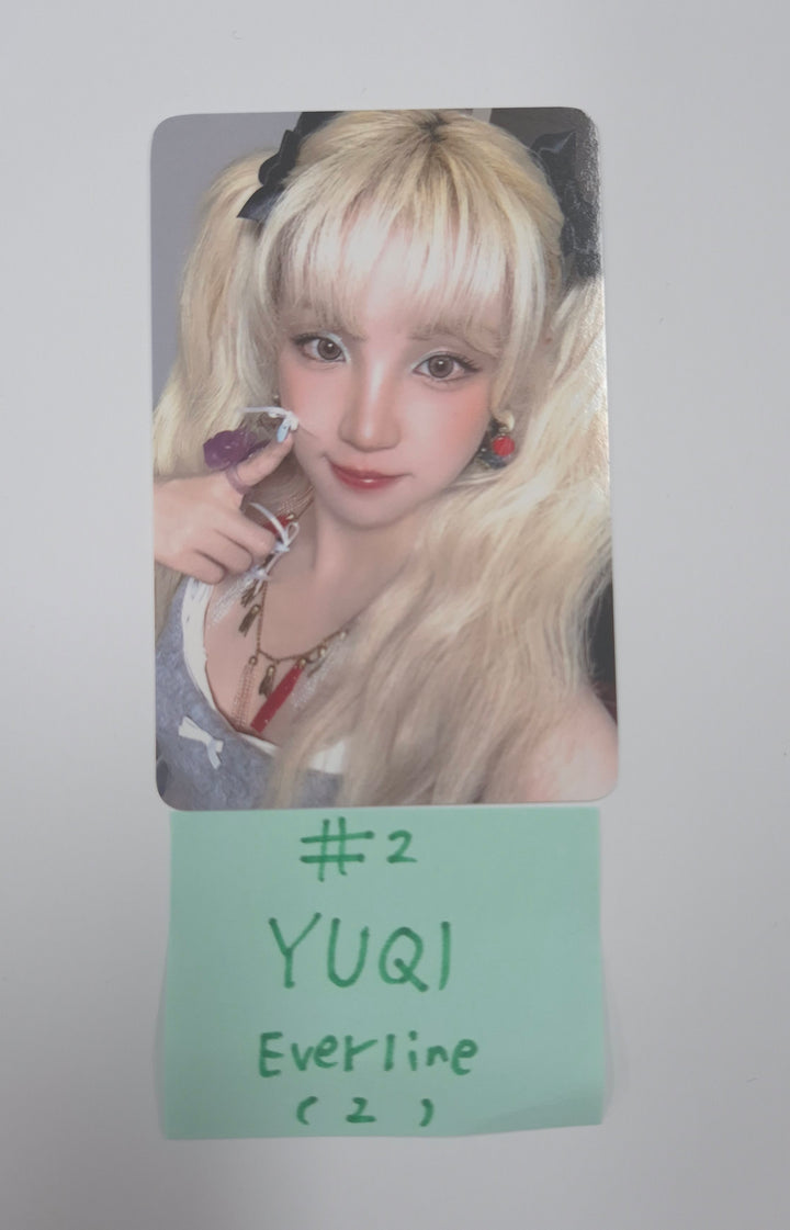 YUQI (of I-dle) "Motivation" - Everline Pre-Order Benefit Photocard [25.10.01]