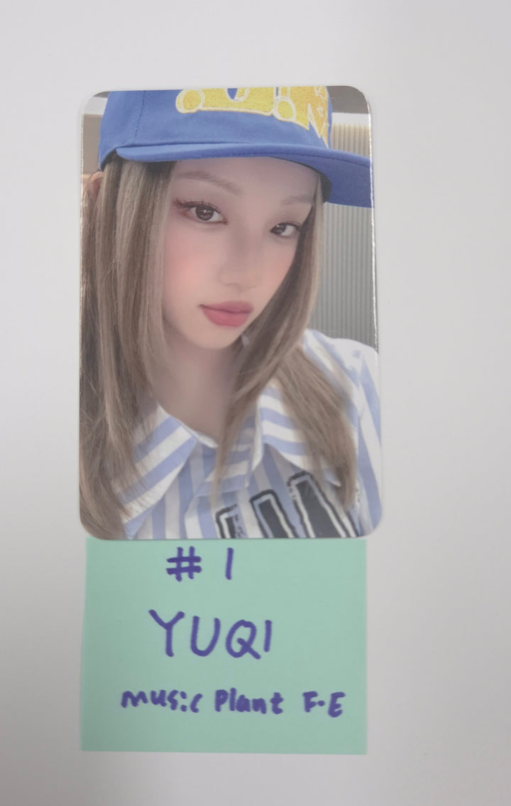 YUQI (of I-dle) "Motivation" - MusicPlant Fansign Event Photocard [25.10.01]