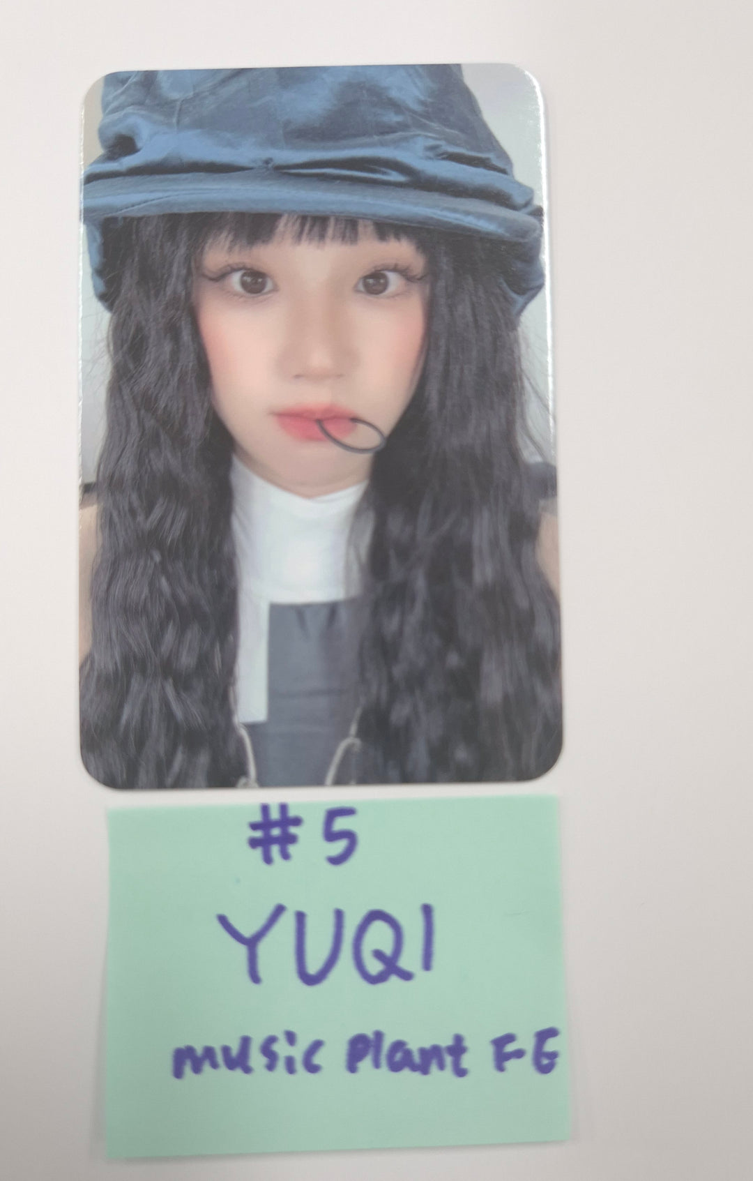 YUQI (of I-dle) "Motivation" - MusicPlant Fansign Event Photocard [25.10.01]