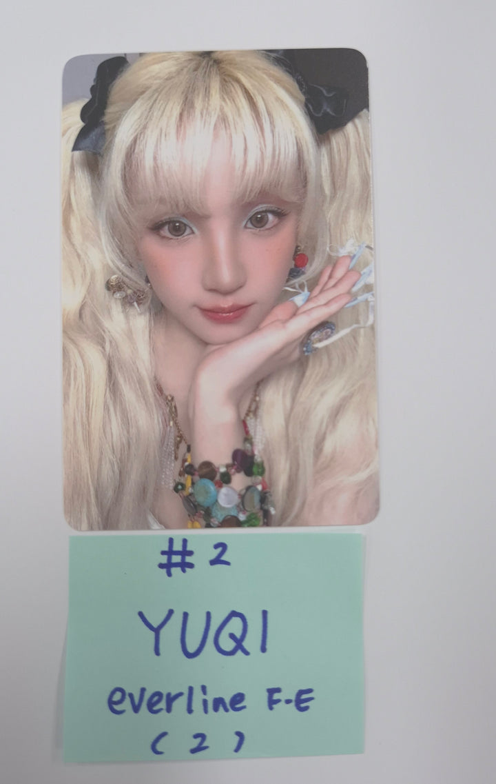 YUQI (of I-dle) "Motivation" - Everline Fansign Event Photocard [25.10.01]