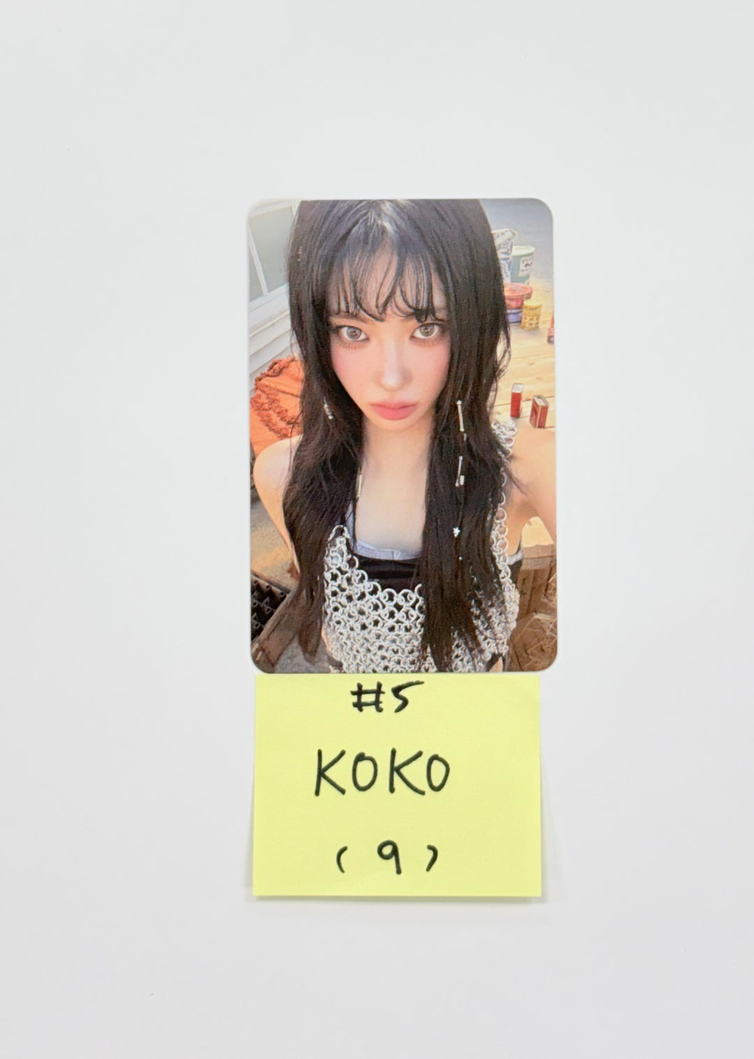 IZNA "Not Just Pretty" - Official Photocard, mood frame set (6ea), ticket set (6ea) (PHOTOBOOK Ver.) [25.10.01]