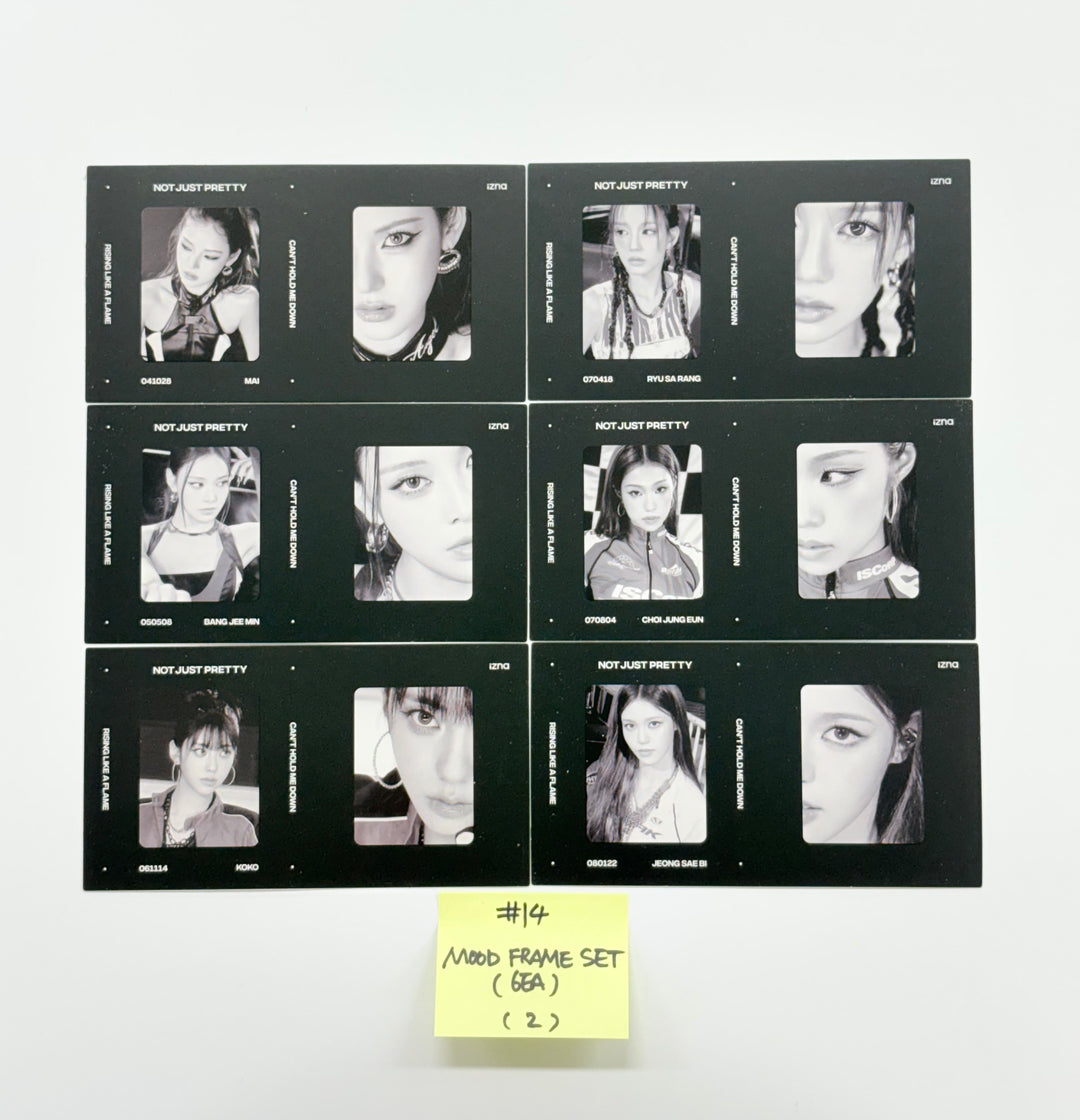 IZNA "Not Just Pretty" - Official Photocard, mood frame set (6ea), ticket set (6ea) (PHOTOBOOK Ver.) [25.10.01]