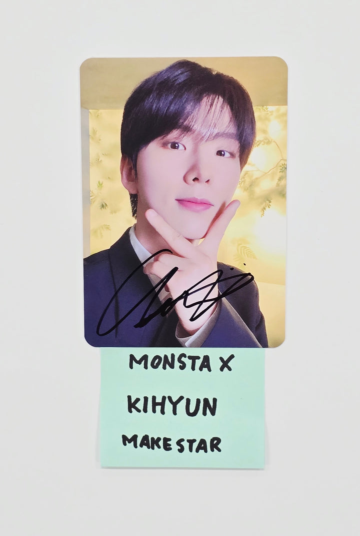 KIHYUN (of MONSTA X) "THE X" - Makestar Fansign Event Winner Photocard [25.10.01]