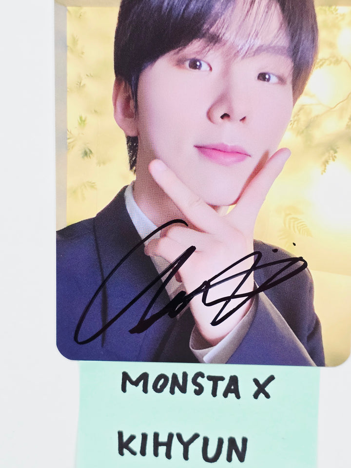 KIHYUN (of MONSTA X) "THE X" - Makestar Fansign Event Winner Photocard [25.10.01]