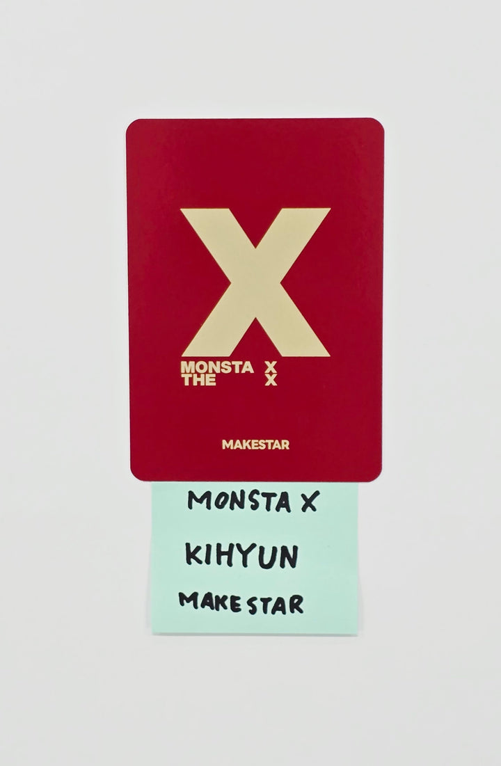 KIHYUN (of MONSTA X) "THE X" - Makestar Fansign Event Winner Photocard [25.10.01]