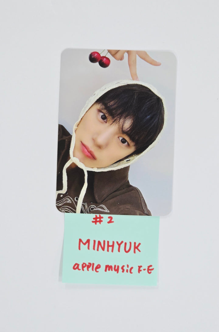 MONSTA X "THE X" - Apple Music Fansign Event Photocard R2 [25.10.01]