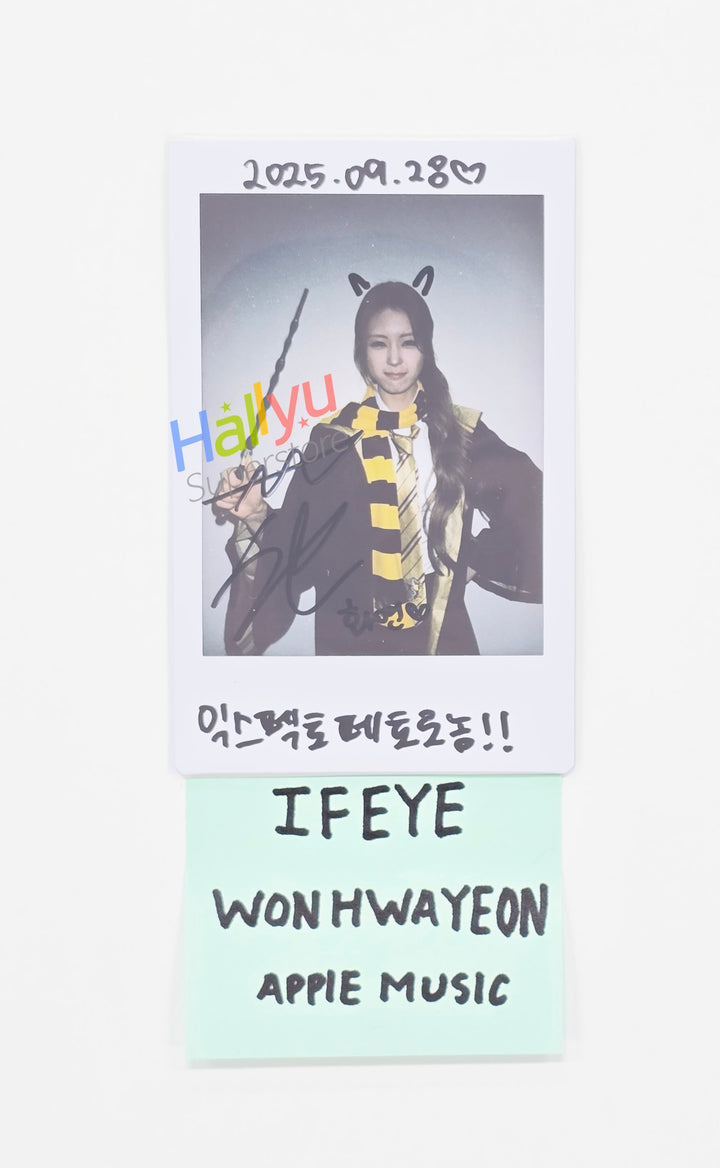 WONHWAYEON (Of IFEYE) "Sweet Tang" - Hand Autograhped(Signed) Polaroid [25.10.01]
