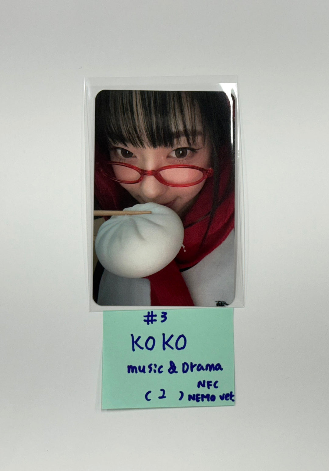 IZNA "Not Just Pretty" - Music & Drama Pre-Order Benefit Photocard (NFC_NEMO Ver.) [25.10.01]