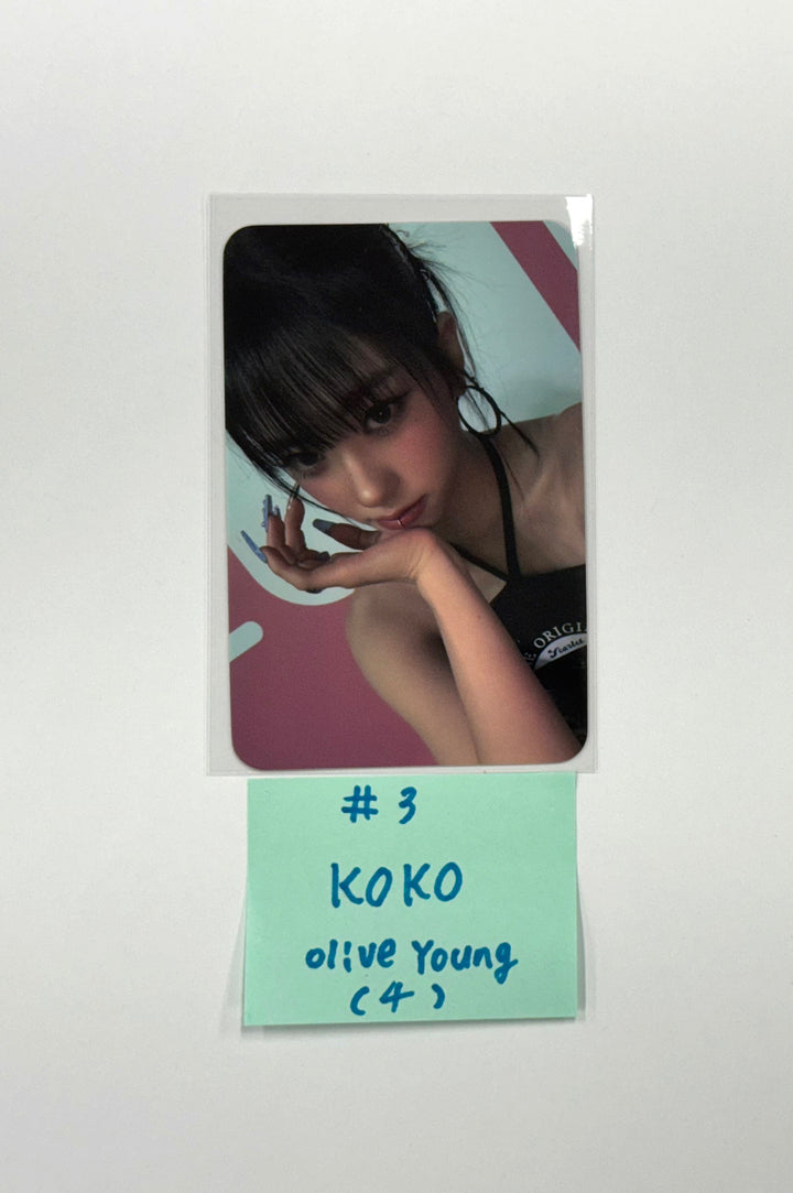 IZNA "Not Just Pretty" - Olive Young Event Photocard [25.10.01]