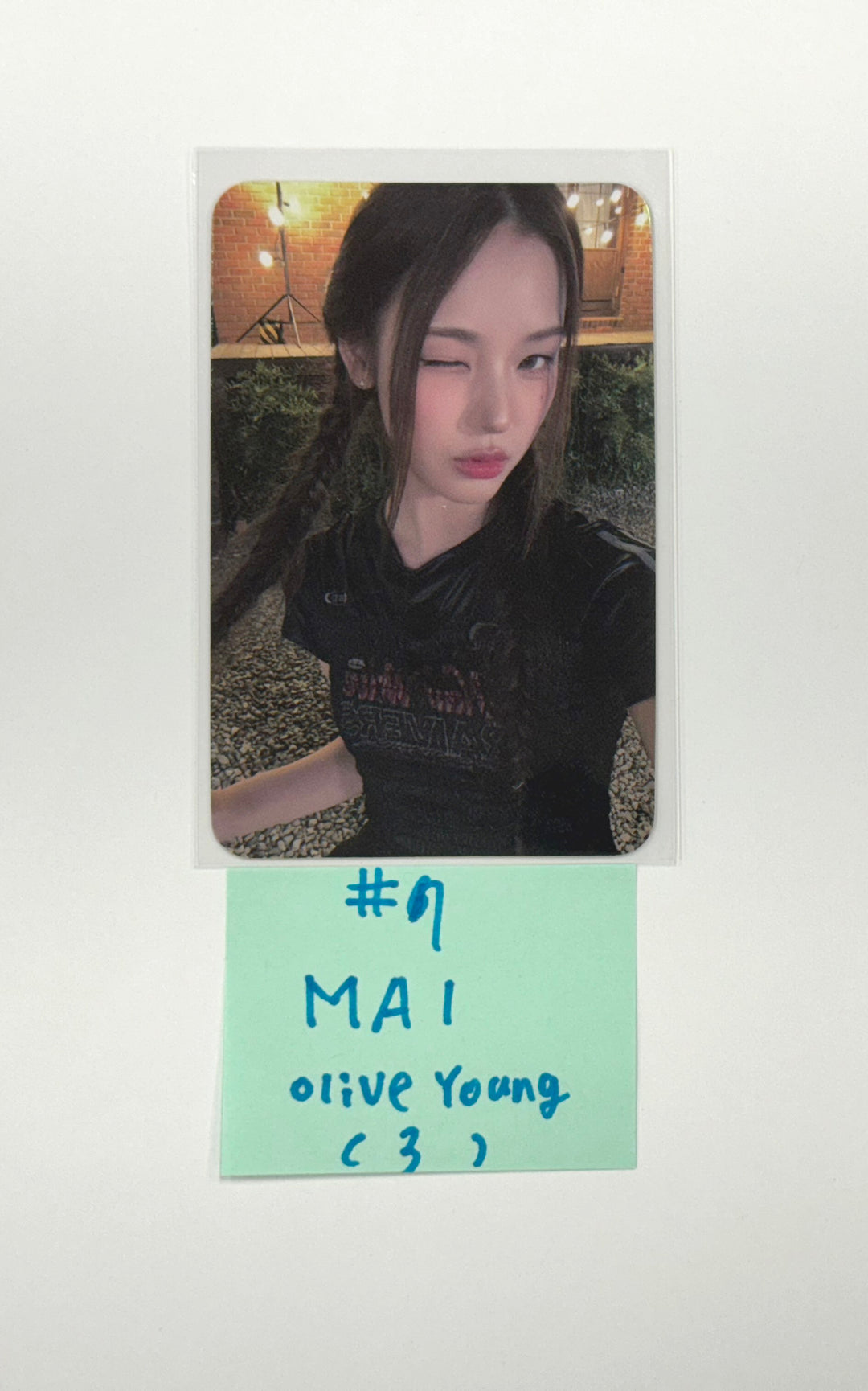 IZNA "Not Just Pretty" - Olive Young Event Photocard [25.10.01]