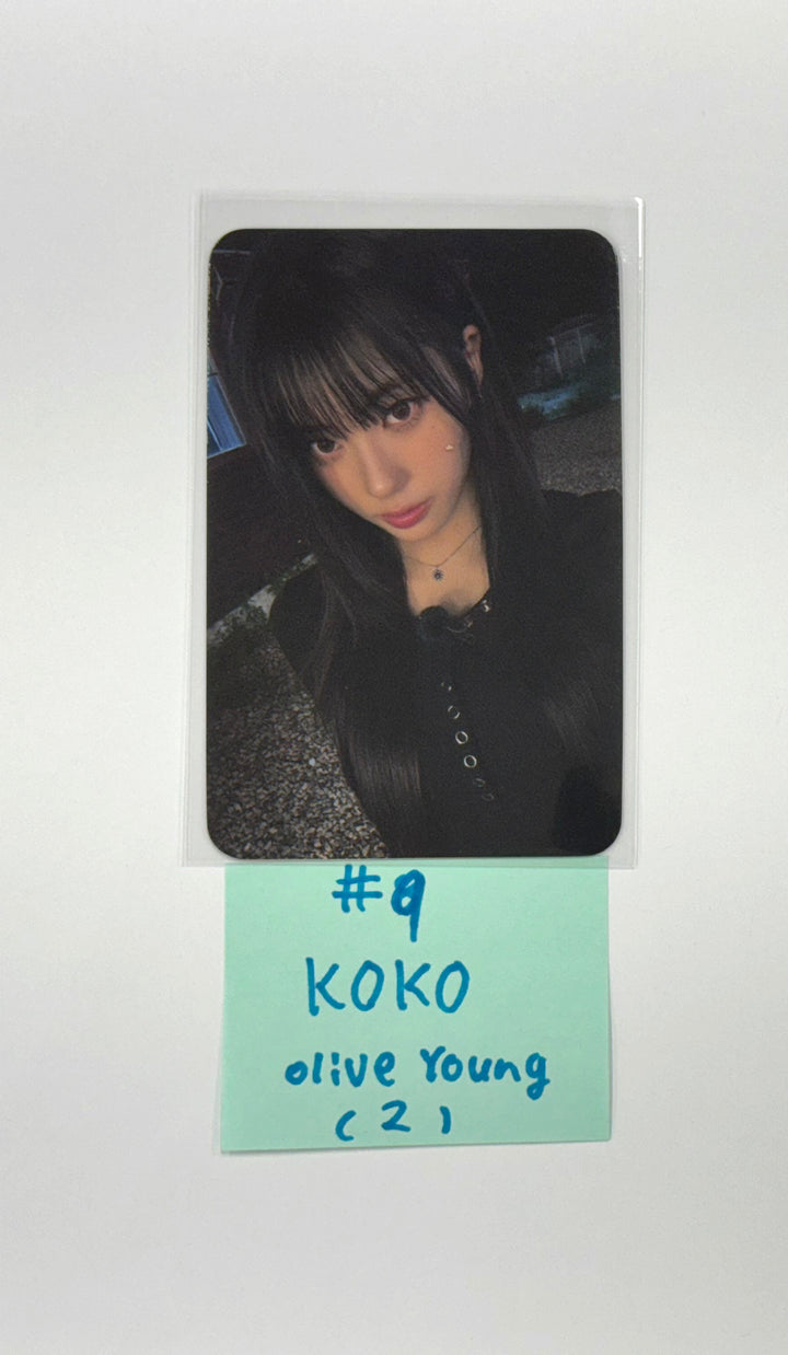 IZNA "Not Just Pretty" - Olive Young Event Photocard [25.10.01]