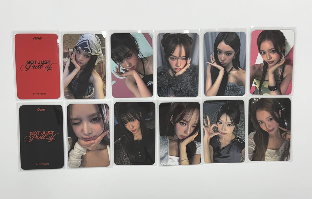 IZNA "Not Just Pretty" - Olive Young Event Photocard [25.10.01]