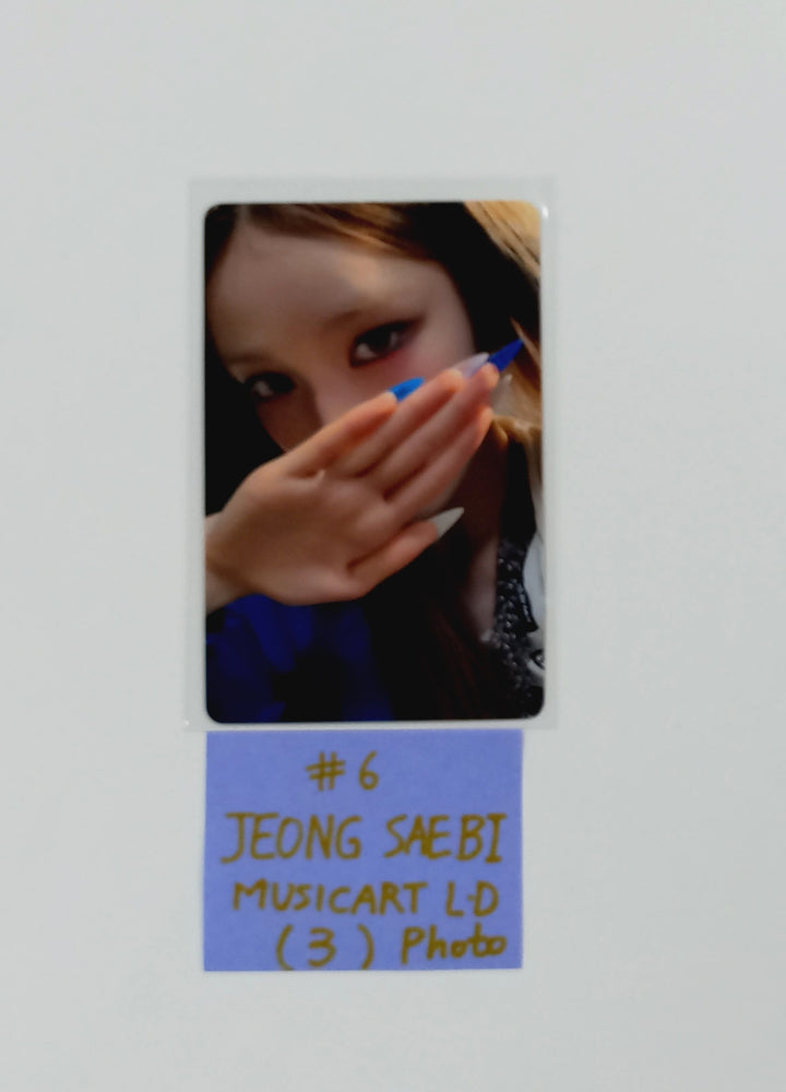 IZNA "Not Just Pretty" - Music Art Lucky Draw Event Photocard, Polaroid type Photocard [25.10.01]