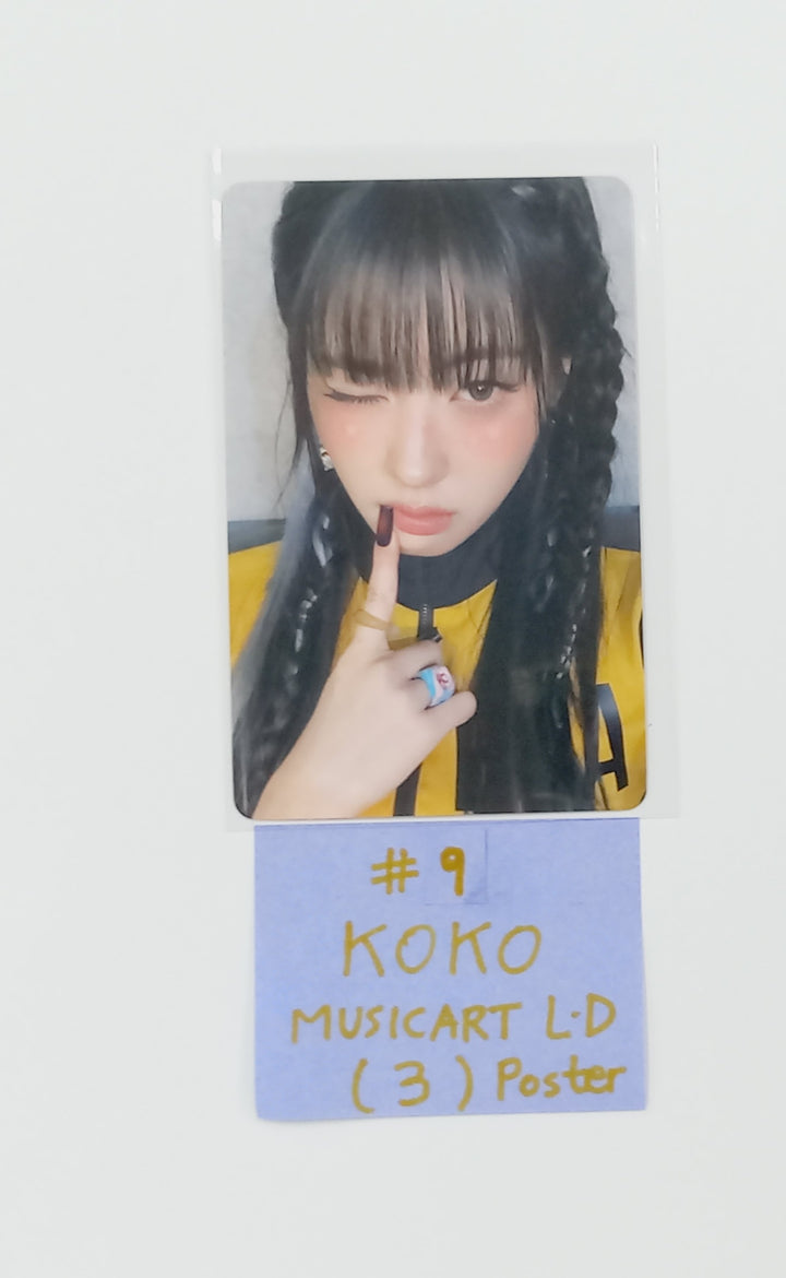 IZNA "Not Just Pretty" - Music Art Lucky Draw Event Photocard, Polaroid type Photocard [25.10.01]