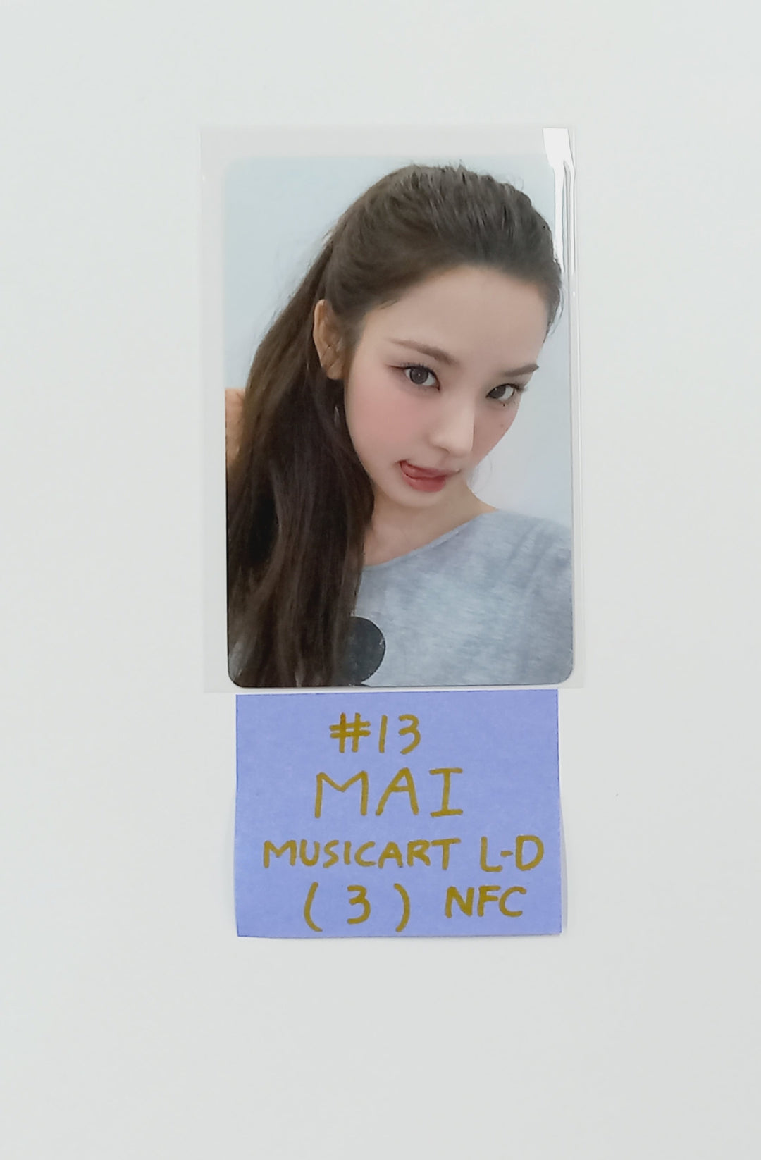IZNA "Not Just Pretty" - Music Art Lucky Draw Event Photocard, Polaroid type Photocard [25.10.01]