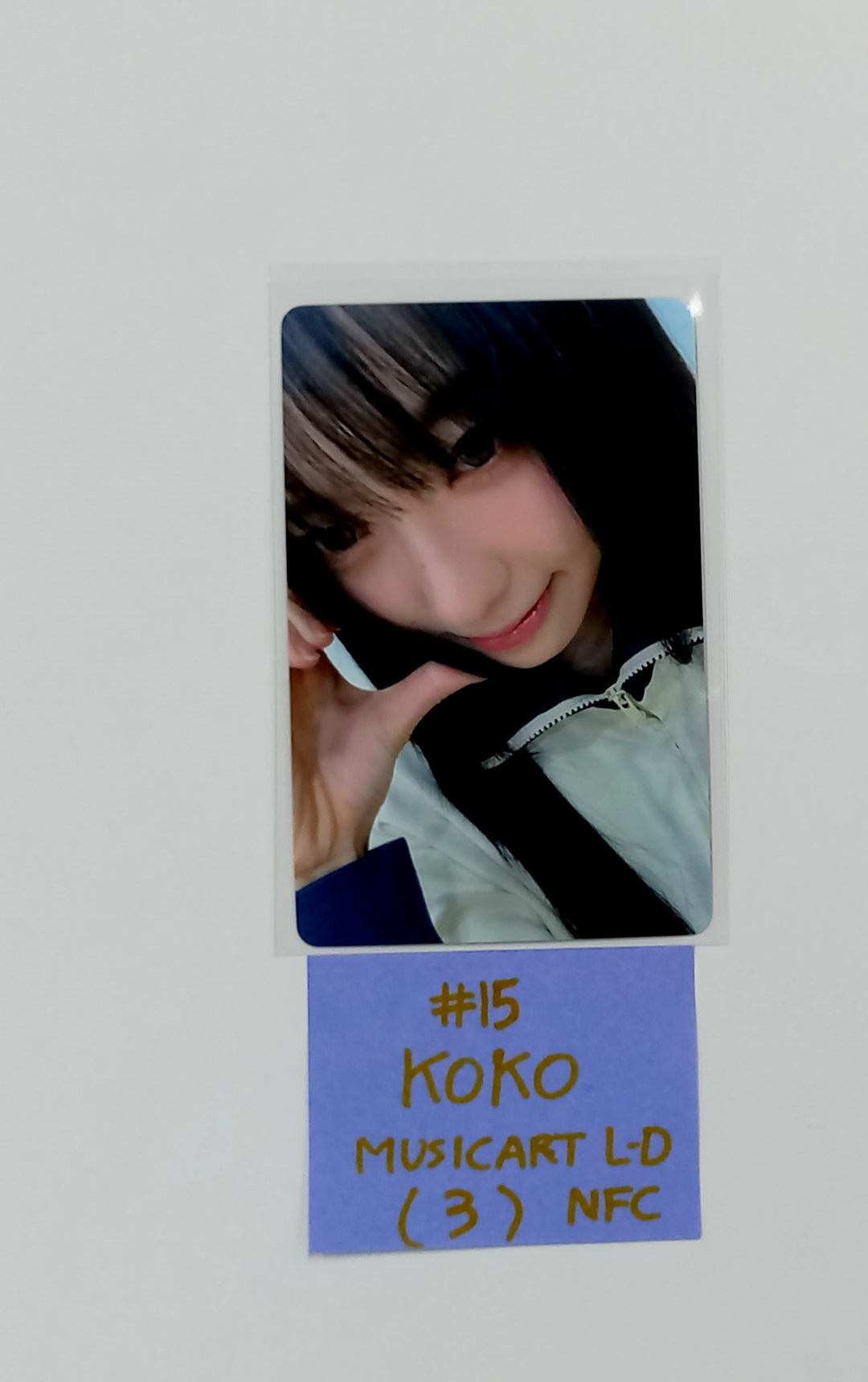 IZNA "Not Just Pretty" - Music Art Lucky Draw Event Photocard, Polaroid type Photocard [25.10.01]