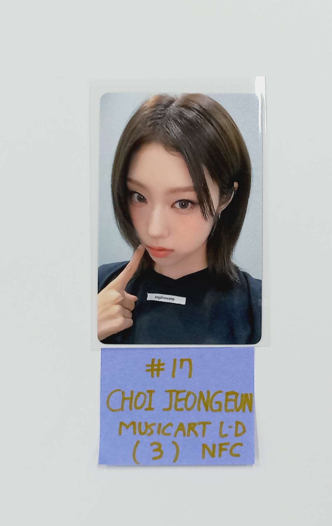 IZNA "Not Just Pretty" - Music Art Lucky Draw Event Photocard, Polaroid type Photocard [25.10.01]