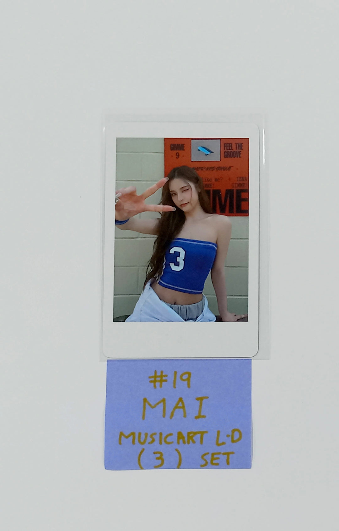 IZNA "Not Just Pretty" - Music Art Lucky Draw Event Photocard, Polaroid type Photocard [25.10.01]