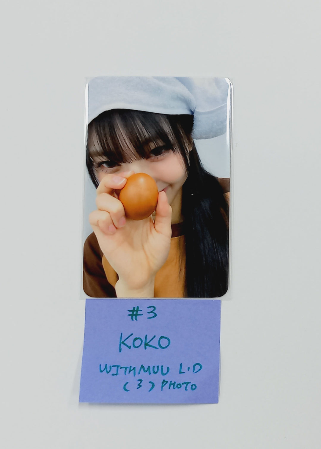IZNA "Not Just Pretty" - Withmuu Lucky Draw Event Photocard, Polaroid type Photocard [25.10.01]