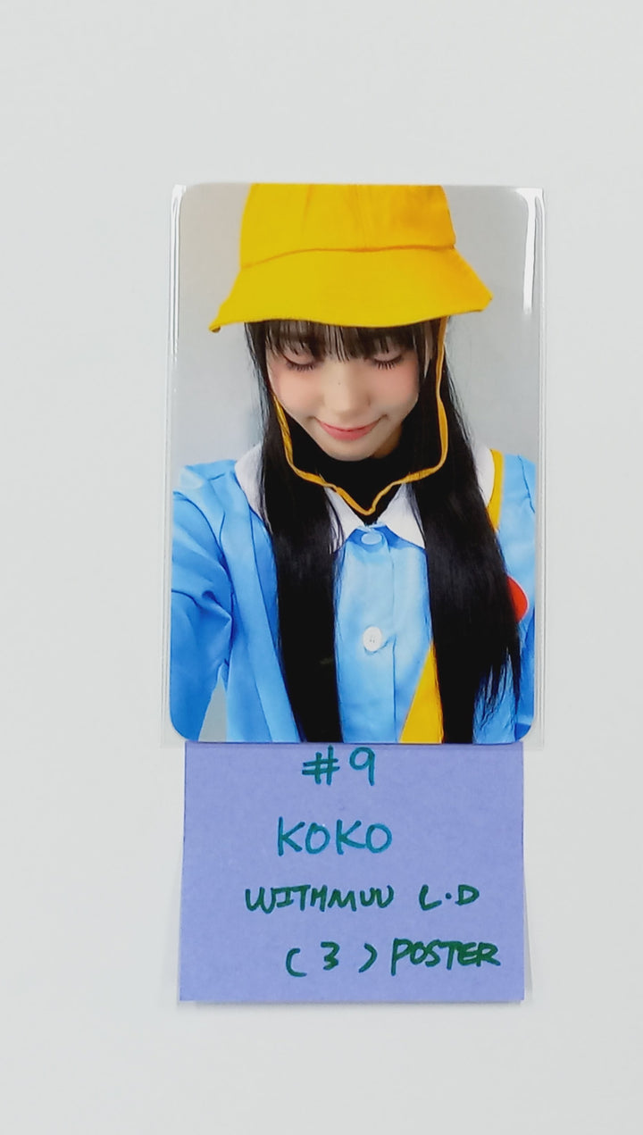 IZNA "Not Just Pretty" - Withmuu Lucky Draw Event Photocard, Polaroid type Photocard [25.10.01]