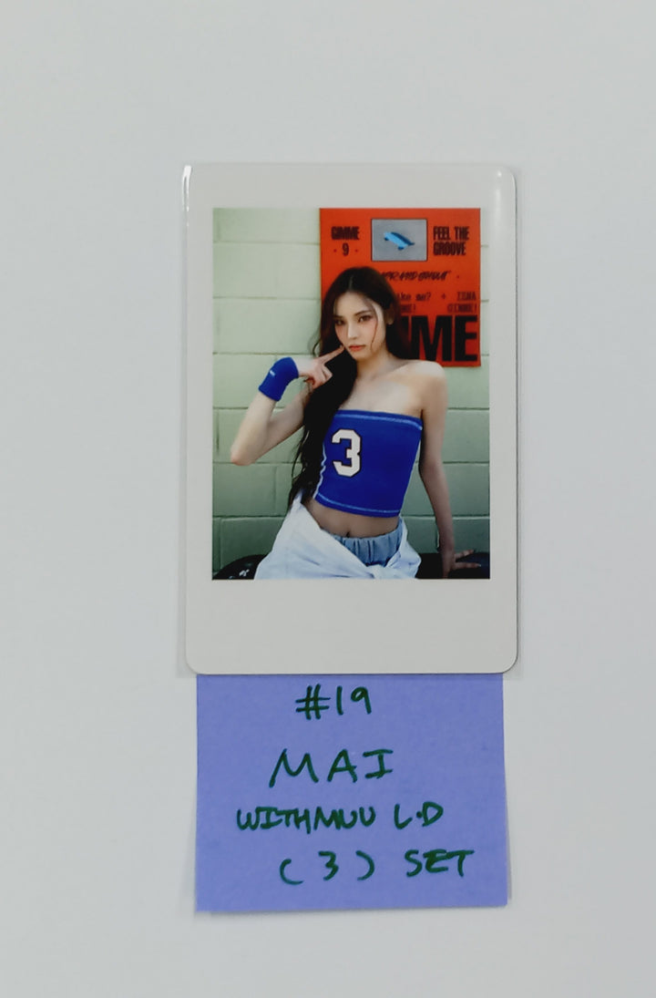 IZNA "Not Just Pretty" - Withmuu Lucky Draw Event Photocard, Polaroid type Photocard [25.10.01]