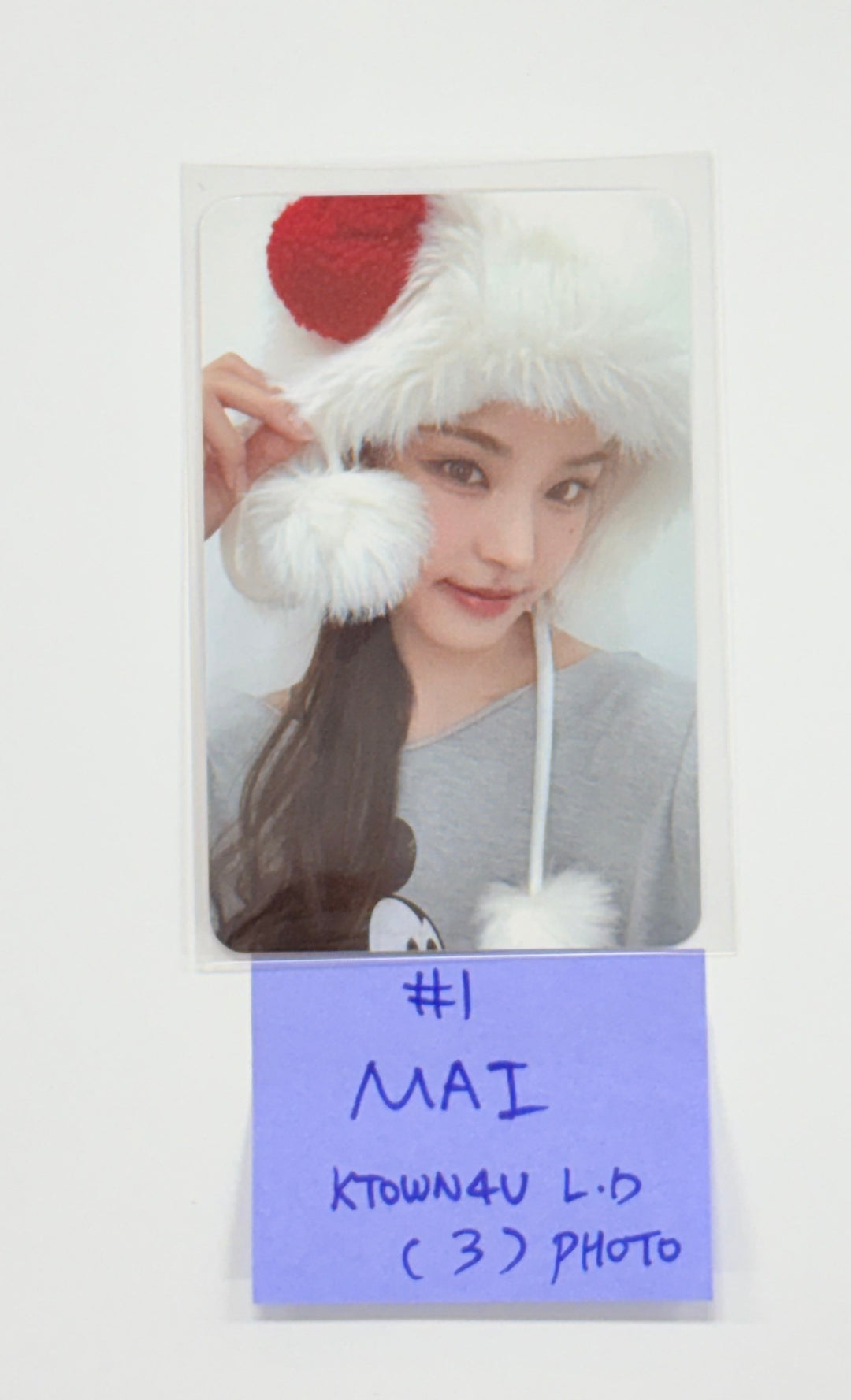 IZNA "Not Just Pretty" - Ktown4U Lucky Draw Event Photocard, Polaroid type Photocard [25.10.01]