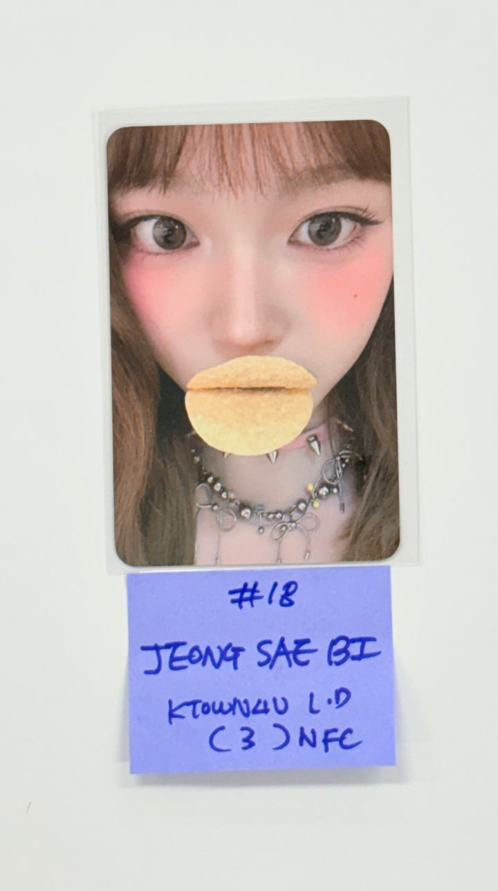 IZNA "Not Just Pretty" - Ktown4U Lucky Draw Event Photocard, Polaroid type Photocard [25.10.01]