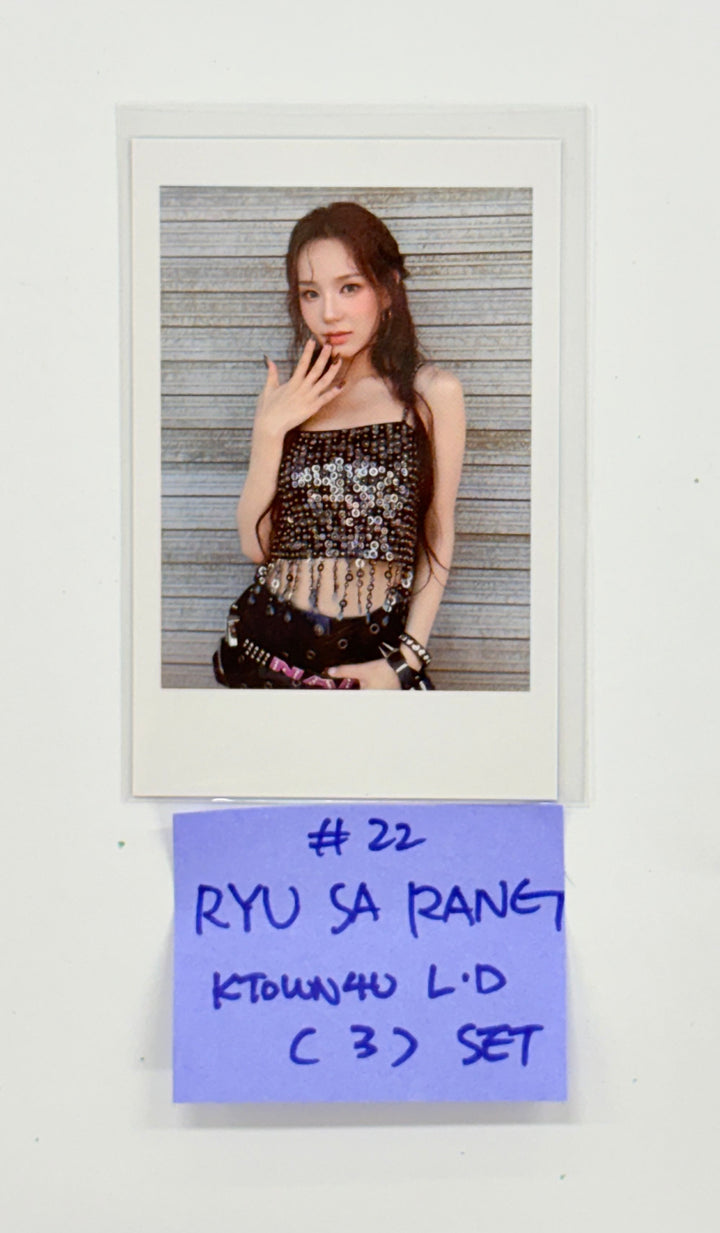 IZNA "Not Just Pretty" - Ktown4U Lucky Draw Event Photocard, Polaroid type Photocard [25.10.01]