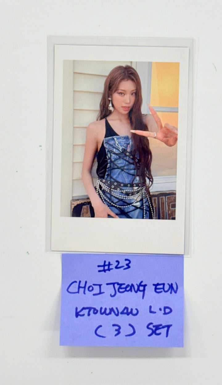 IZNA "Not Just Pretty" - Ktown4U Lucky Draw Event Photocard, Polaroid type Photocard [25.10.01]