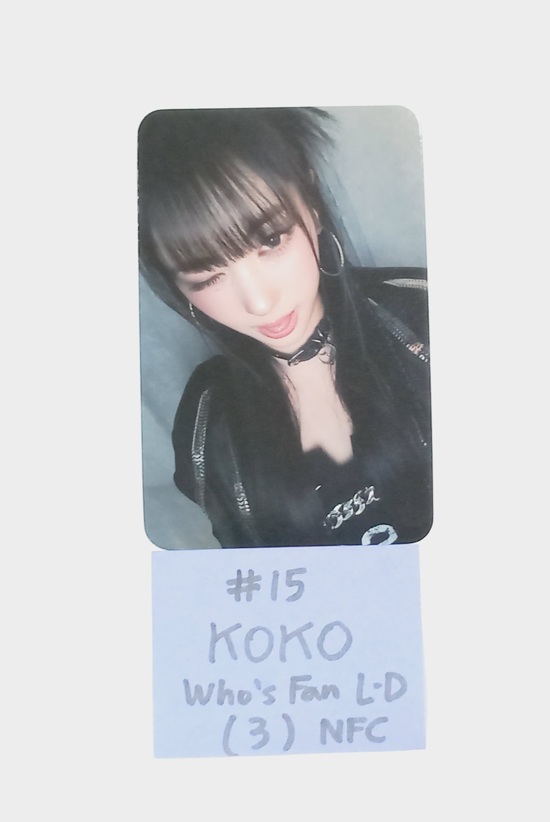 IZNA "Not Just Pretty" - Who's Fan Lucky Draw Event Photocard [25.10.01]