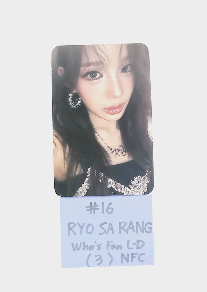 IZNA "Not Just Pretty" - Who's Fan Lucky Draw Event Photocard [25.10.01]
