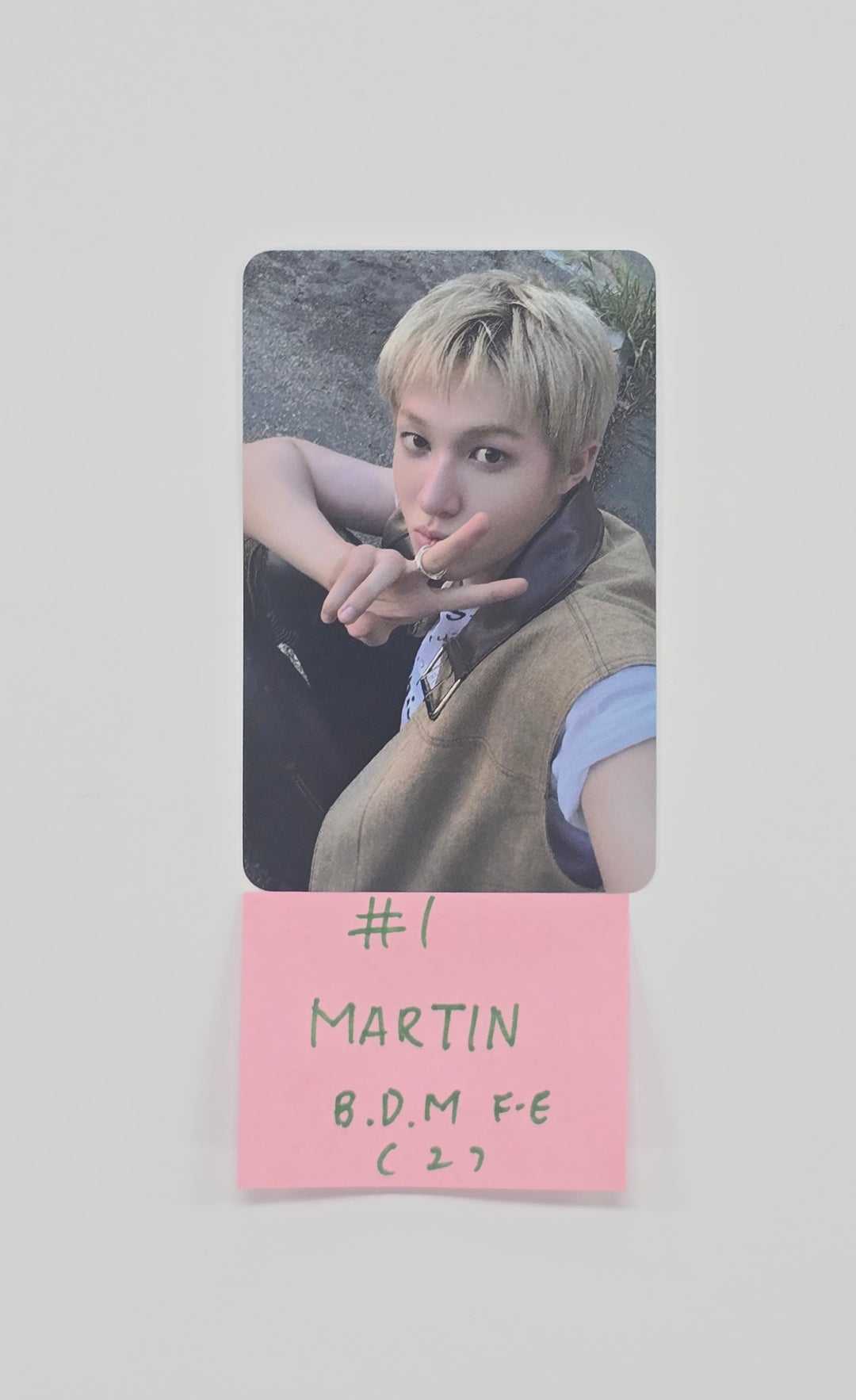 CORTIS 1st EP "Color Outside The Line" - Blue Dream Media Fansign Event Photocard [25.10.02]