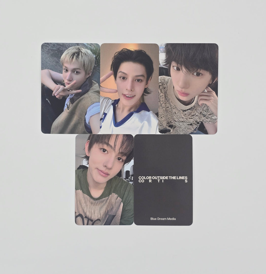 CORTIS 1st EP "Color Outside The Line" - Blue Dream Media Fansign Event Photocard [25.10.02]