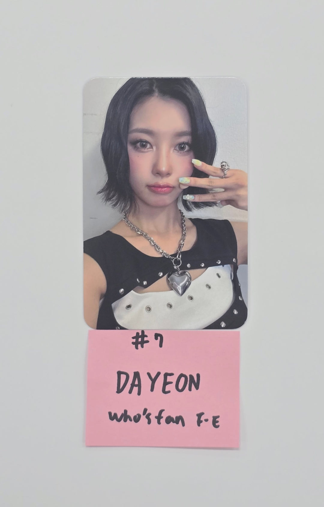 Kep1er "BUBBLE GUM" - Who's fan Fansign Event Photocard [25.10.02]