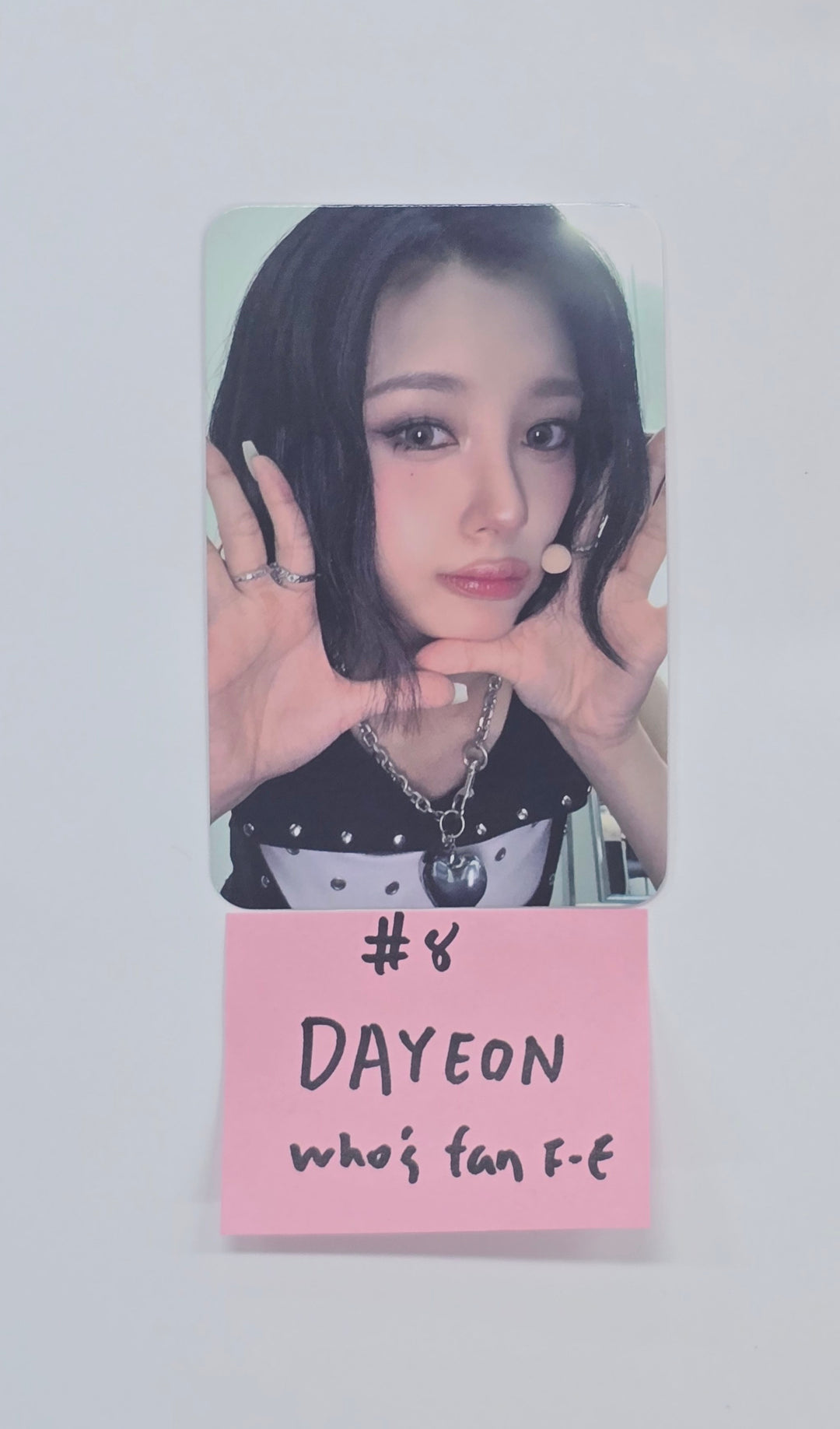 Kep1er "BUBBLE GUM" - Who's fan Fansign Event Photocard [25.10.02]