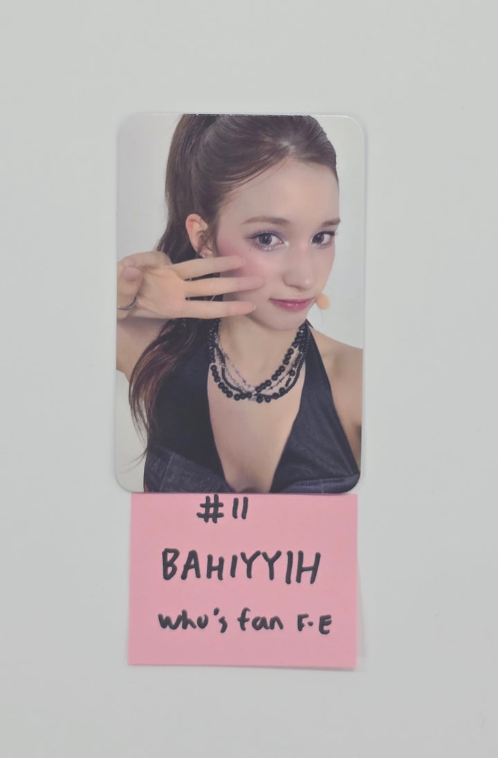 Kep1er "BUBBLE GUM" - Who's fan Fansign Event Photocard [25.10.02]