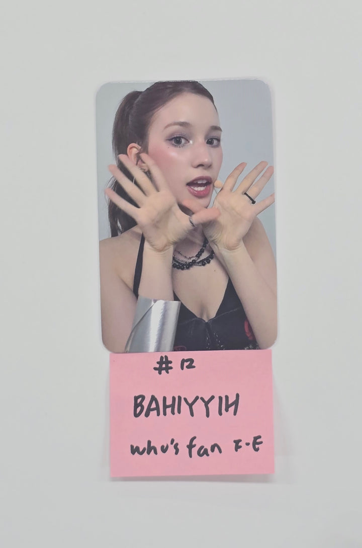 Kep1er "BUBBLE GUM" - Who's fan Fansign Event Photocard [25.10.02]