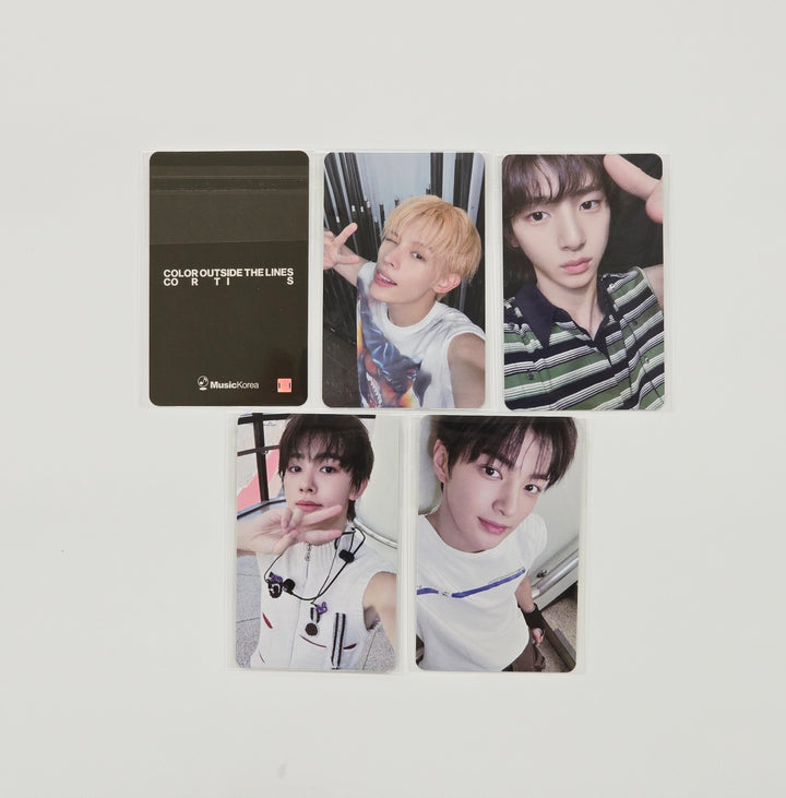 CORTIS 1st EP album "Color Outside The Line" - Music Korea Lucky Draw Event Photocard R2 [25.10.10]