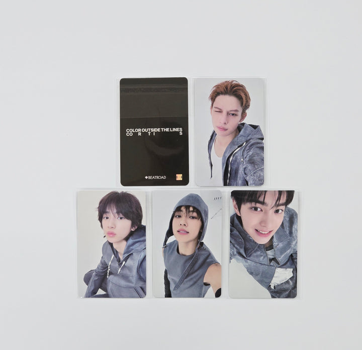 CORTIS 1st EP album "Color Outside The Line" - Beatroad Lucky Draw Event Photocard R2 [25.10.10]
