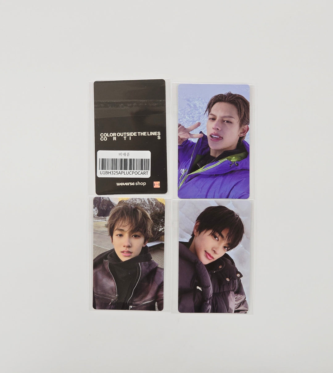 CORTIS 1st EP album "Color Outside The Line" - Weverse Shop Lucky Draw Event Photocard R2 [25.10.10]