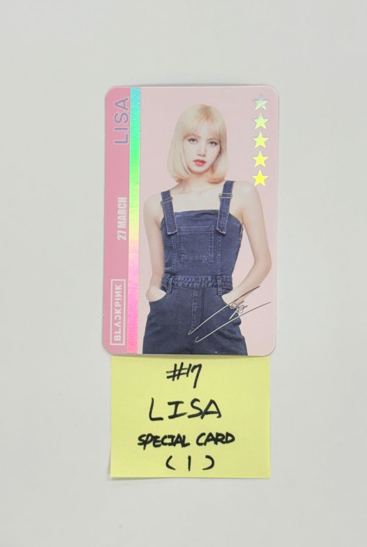 BLACKPINK - BLACKPINK THE GAME PHOTOCARD COLLECTION MINIATURE WORLD Trading Photocard [25.10.10]